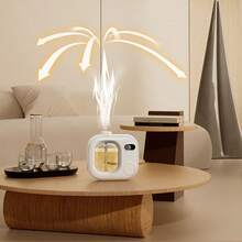 Mini Cordless Smart Aroma Diffuser, 360° Full Surround Scent Dispersion, Dual Function Air Freshener & Humidifier For Car Home Office Hotel, Essential Oil Not Included, Nice Holiday Gift - Aroma Diffuser + Empty Bottle (no Essential Oil) - View 7
