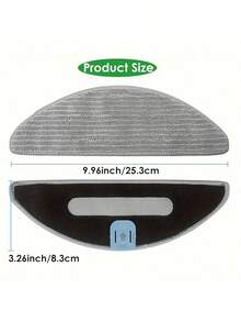 适用于 iRobot Roomba Combo I5 和 J5 系列 I5+ J5+ 机器人吸尘器的 6 片装替换拖布垫，超细纤维清洁垫，替换配件