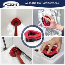 Scrubber Mop Head Compatible With O Cedar RinseClean 2 Tank System, Spin Mop Scrub Brush Head Replacement, Hard Bristle Bathroom Cleaning Brush, Tub Scrubber, Not Fit EasyWring 1 Tank,1pcs2-TankScrubBrush - 1pcs2-TankScrubBrush - 查看 6