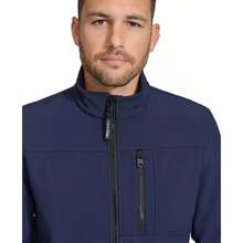 Calvin Klein Men's Infinite Stretch Soft Shell Jacket | - New Navy - View 2