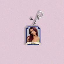 KATSEYE周边商品 - MANON吊坠、MEGAN包包挂饰、DANIELA钥匙扣