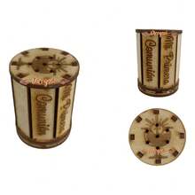 TendenciaSalero Fiesta Mdf 3mm 12 PiezasCalidad premium - Mi Primera Comunión - Ver 5