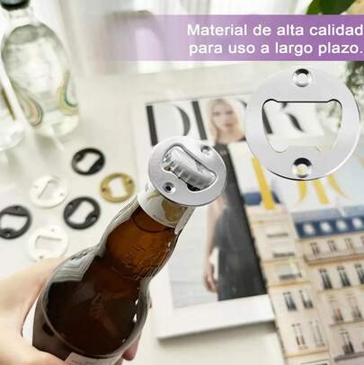 Tendencia60 Piezas Insertos Para Abrebotellas Abridor Vino De Cerveza PlateadoCalidad premium