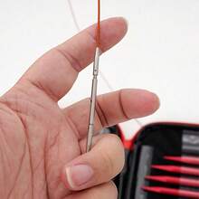 Seamless Loop Knitting Flexible Convenient Detachable And Retractable Multi-Functional Circular Knitting Needles Are Suitable For Knitting Small And Large Items Home Decor Creative Crafts Studios Hats - Red - View 6