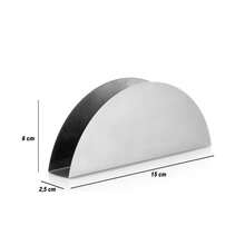 Porta Guardanapos De Inox - 15 cm X 6cm - Modelo Liso - Multicolorido - Visão 8