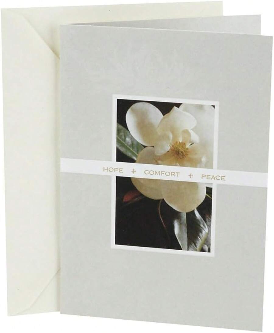 Postcards - Blanco, Gris (White Floral Gray) - View 1