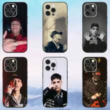 C- Singer Phone Case For IPhone 16e,16,15,14,13,12,11,Pro,X,XS,Max,XR,Plus,Mini Soft Black CoveriPhone17 Promax Case - Z5 - View 1