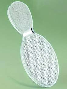 New Nano Glass Foot File - Nail Polish Remover, Nail Grinder And Callus Remover, Creates Smooth Foot Skin, Surface Textured Design, Durable - Transparent - View 3