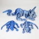 Blue-silver