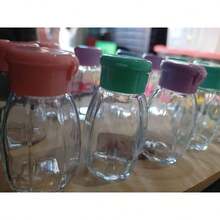 TendenciaDos Saleros Pimentero Moderno Vidrio Transparente Colores MulticolorCalidad premium - Multicolor - Ver 8