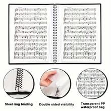 20-stronicowa teczka na nuty, mieści do 40 arkuszy papieru A4, wodoodporna, dwustronna, trwała i lekka, odpowiednia dla muzyków i wykonawców do przechowywania nut i dokumentów, teczka na nuty fortepianowe, segregator dla ucznia, akcesoria muzyczne, wykonana z wytrzymałego materiału PP o dużej pojemności, idealna na prezenty muzyczne, prezenty dla uczniów, akcesoria do fortepianu, występy sceniczne, ćwiczenia na zajęciach muzycznych, zespół, artykuły do sali muzycznej, prezenty na powrót do szkoły, praktyczne prezenty - Wielokolorowe - Zobacz 9