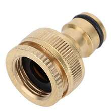 Quick Connector Garden Hose Fittings Conectores de Manguera de JardíN de LatóN 3 4 Garden Hose Quick Connect Adapter Brass Connect Fitting Adaptador de Manguera para Jardín Doméstico - como en la foto - Ver 7