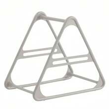 Cintre à vêtements triangulaire gain de place - Pas de perçage requis, matériau PP, rangement multifonctionnel pour la maison et le balcon, support organisateur de vêtements, design compact, convient aux petits espaces, installation sans perçage | Triangulaire | Matériau plastique, Étagère de rangement verticale - Multicolore - Voir 11