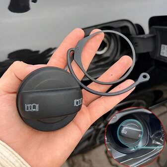 Set de 3 cuerdas de goma antióxido para tapa de depósito de combustible de coche, fácil instalación y duradera, adecuada para Audi