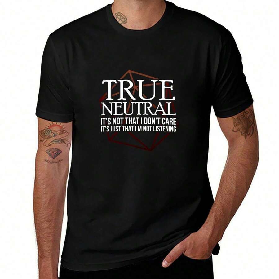 Men T-Shirts - Black - View 1