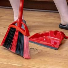 O-Cedar One Sweep Broom With Step-On Dustpan | Remove 99% With One Sweep | Lightweight Quiet Cleaning Tool | Ideal For Pet Owners - ColorA - 查看 7