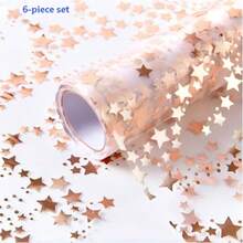 1pc/6pcs 28x275cm Gold Metallic Shiny Rectangular Polyester Tablecloth, Wedding Decoration, Birthday, Home Decor - Gold - View 20