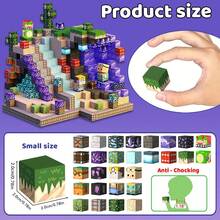 75/125 pezzi Set di giocattoli magnetici, blocchi di costruzione creativi, blocchi di costruzione in ABS, adatti per costruire e creare, perfetti come regalo per bambini dai 3 anni in su, regalo di Natale, regalo di Ognissanti, regalo per la classe, regalo di Pasqua, regalo educativo - Multicolore - Visualizzare 6