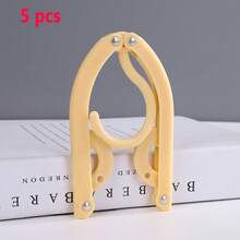 20 Pcs/10 Pcs/5 Pcs/1 Pc Portable Folding Travel Clothes Hanger - Space Saving Clothes Drying Rack, Multi-Color Plastic Design , Perfect For Cruise And Travel Essentials, Clothes Hanger, Clothes Drying Rack - Multicolor - View 32