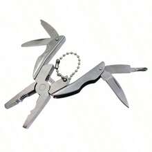 1-Piece Stainless Steel Portable Pocket Multifunctional Mini Folding Keychain, Screwdriver - 1 miếng - Xem 9