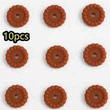 10pcs/Set Silicone Spacer Beads, 12/15mm Round Silicone Loose Beads For DIY Bracelet Necklace Jewelry Making - Disc - View 20