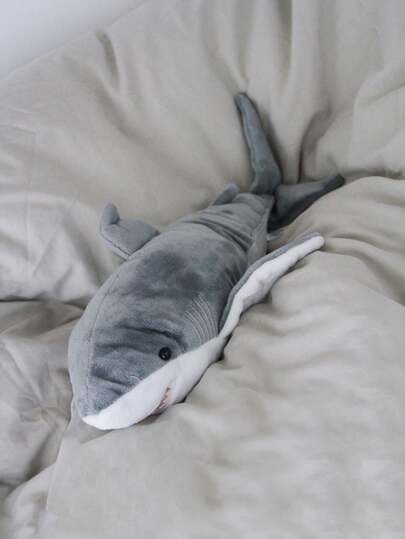 14.17 Inch/36cm Realistic Plump Hammerhead Shark Plush Doll, Soft And Comfortable, Can Be Used As A Pillow Or Cushion, Cute Shark Plush Doll Suitable For Infants, Children, And Daily Play, Ideal Companion For Stress Relief And Bedtime, Perfect Gift For Kids, Girlfriends, Women, Family, And Shark Enthusiasts As A Christmas Present