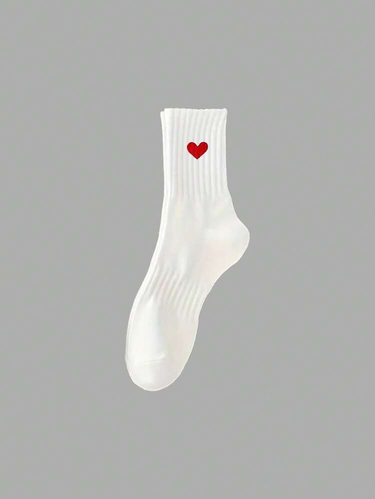 1/3/5/10/15/20 pares de calcetines de media caña con absorción de humedad para mujeres, blancos, hasta la rodilla, calcetines largos, calcetines para mujeres, calcetines largos, calcetines tobilleros, calcetines de media caña para uso diario - Multicolor - Añade 12