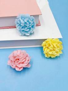 Carnation Scented Candle Silicone Mold DIY Floral Carnation Fragrance Plaster Diffuser Stone Home Decor Silicone Mold