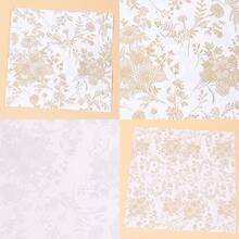 20/40/60/100 chiếc Khăn ăn dùng một lần họa tiết dây leo vườn, Khăn ăn hoa cổ điển, Phong cách vẽ tranh trang nhã, Khăn ăn ngày Valentine, Khăn ăn trang trí dùng một lần cho phòng tắm, Màu hồng in, Thích hợp cho đám cưới, tiệc cô dâu, tiệc mừng em bé, tiệc trà chiều và tiệc dã ngoại trong rừng. - Nhiều màu - Xem 2