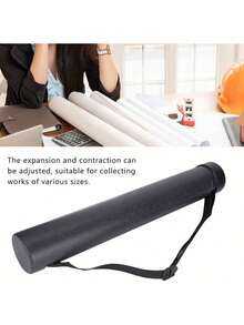 EstiloTendenciaTubo De PóSter, Tubo De Pintura TelescóPico, Tubo De Dibujo Circular, Tubo De Dibujo, Circular Para Mapas, Carteles De Viaje(Negro)Calidad PremiumVersióN Mejorada - 1 - Ver 6