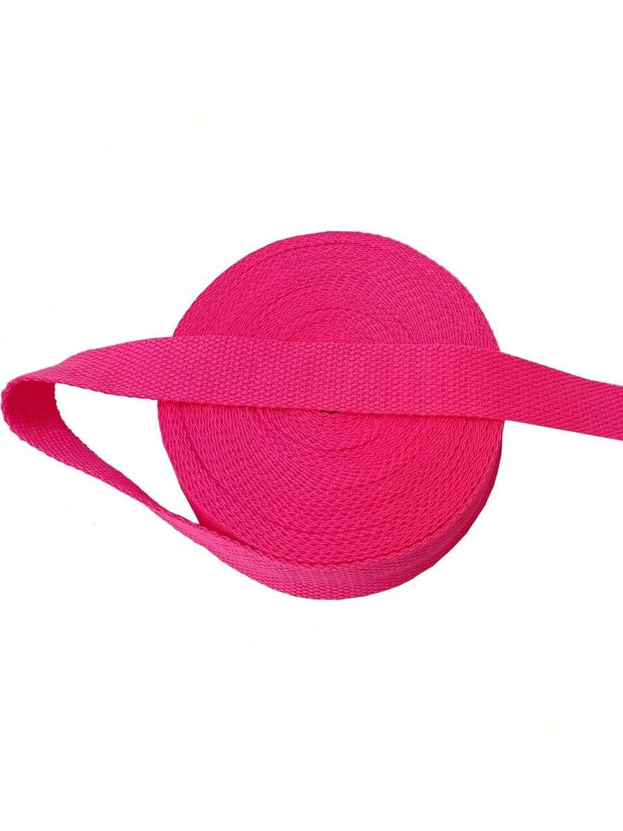 EstiloCorrea De AlgodóN De 1 Pulgada, 10 Yardas Para Bolsas De Lona, Manualidades, Costura (2075 Rosa Intenso)VersióN Mejorada - 1 - Ver 1