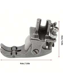 EstiloTendenciaPssopp Prensatelas Para MáQuina De Coser, Prensatelas Para MáQuina De Coser Industrial Con Rueda De Rodillo Accesorios Para MáQuinas De Coser De Cama Plana Industrial Para Tela Gruesa 4Calidad PremiumVersióN Mejorada - 1 - Ver 6