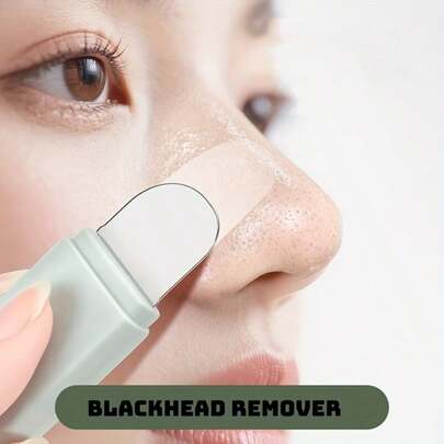 Non-Electric Deep Pore Cleansing Tool, Gentle Facial Pore Cleaner, Blackhead Remover, Ergonomic Handle, Exfoliating Scraper For Home Skincare, Soothing Acne, Easy To Clean