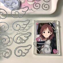 Wings Fish Cakes Rhinestone Stickers For DIY Sparkly Scrapbooking Stickers Self Adhesive Phone Laptop Photocard Stickers - Color - View 7