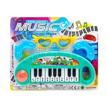 Juguete de Piano Electrónico de 10 Teclas con Gafas de sol para Niños - Instrumento Musical, Personajes de Animales Coloridos, Juego Interactivo para Rosa/Azul. Regalos de Navidad y Cumpleaños que fomentan el amor por la música, ayudando a cumplir sus pequeños sueños musicales, con juguetes musicales educativos innovadores como un teclado electrónico sin pilas para niñas. Piano electrónico de juguete con 10 teclas, piano simulado inteligente y multifuncional educativo con Gafas de sol para niños, juego interactivo para padres e hijos, regalo para niños y niñas, paquete de accesorios aleatorios, no incluye baterías. 1 pieza Mini teclado electrónico con Gafas de sol para niños, piano de dedos multifuncional, adecuado para que los principiantes de música aprendan el instrumento, juguete educativo musical para niños. - Verde - Ver 2