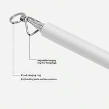 1 X New Outdoor Directional Flagpole Flag With Universal Stainless Steel Telescopic Pole Teaching Pointer Suitable For Classroom Use, 1.1m Extendable (Includes Storage Pouch, Lanyard, Detachable Hanging Ring). Multifunctional Stainless Steel Flagpole Pointer Featuring , Portable Telescopic Design For Effortless Storage.