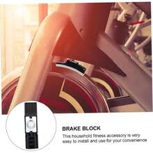 Pastillas De Freno Bicicleta Estatica Bicicleta Fija Bloques De Freno De Bicicleta Estática Equipo Frenos De Fieltro De Plástico Pinza De Ciclo El Plastico,37268186 - Color caoba - Ver 6