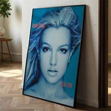 1 张海报，《In The Zone》专辑封面海报，高品质印刷，音乐礼品，音乐海报装饰，墙面艺术，墙面装饰，现代简约风格海报，客厅和卧室装饰，浴室装饰，理想礼物，不含画框