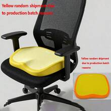 1pc Thick Boat Seat Cushion, Multi-Functional Breathable Seat Pad, Office Cooling Pad, Anti-Slip Car Seat Cushion, Office Chair Pad - Multicolor - View 11