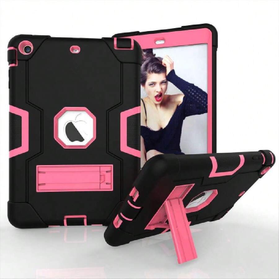 Funda para iPad Mini, Funda para iPad Mini 2, Funda para iPad Mini 3, Carcasa Case Estuche Funda Protectora Delgada Resistente a Prueba de Golpes con Soporte Incorporado-Negro,37251108 - Marrón Mocha - Ver 1