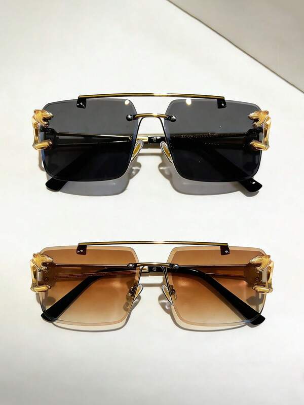 Borde de corte del marco, vigas dobles integradas, diseño de cabeza de leopardo, resistente a los rayos UV, apariencia de alta calidad