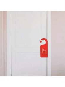 EstiloLetrero De No Molestar Para Puerta, Doble Cara, Pvc, 21.5 X 8.5 Cm, Para Hoteles, Oficinas, Dormitorios, FáCil De Colgar Y Quitar, Ideal Para PrivacidadVersióN Mejorada - 1 - Ver 6