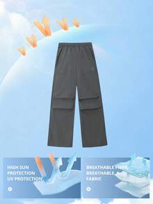 CAMEL CROWN Women's Woven Quick-Dry Pants, Soft Shell Pants For Spring/Summer, Wind-Resistant Durable Work Pants, Quick-Dry Parachute Pants - Dark Green Gray - View 3
