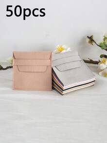50/10/1 chiếc Túi quà tặng bằng sợi microfiber nhỏ, túi đựng trang sức, vòng cổ, quà tặng Giáng sinh, đám cưới, túi phong bì đựng quà nhỏ cho trẻ em, quà sinh nhật, kẹo. - CX-SBYT - Xem 6