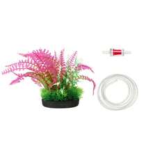 1pc Artificial Green Plant Decor, Suitable For Aquarium, Home And Office Aquarium Decoration, Realistic Aquatic Plant - Aquarium Plant - Aquarium Landscape Aquatic Plant - A - View 11