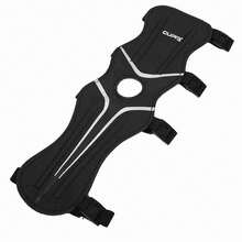 600D Nylon Adjustable Archery Arm Guard Protective Gear for Recurve Shooting Bow (Black) - Negro - Ver 2