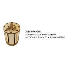 TendenciaSalero Fiesta Mdf 3mm 12 PiezasCalidad premium - Mi Primera Comunión - Ver 3