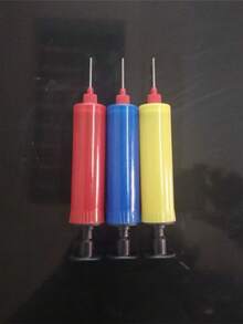 Hand-Operated Air Pump, Suitable For Yoga Balls, Balance Balls, And Various Yoga/Balance Balls - Multicolor - View 2