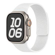 1条荔枝纹硅胶磁吸表带，兼容Apple Watch10/9/8/7/6/SE/5/4/3/2/1/Ultra2（49mm、46mm、45mm、41mm、44mm、40mm、42mm、38mm）