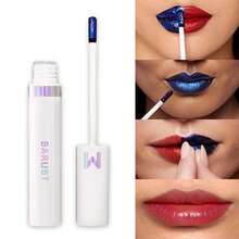 Two-Color Peel-Off Lip Color - A Long-Lasting, Waterproof, Smudge-Resistant Lip Liner And Gloss That Peels Off Effortlessly. This Gentle, Vegan Formula Comes In A Nude-Pink Dark Brown For All-Day Wear. Available In 05# Lovely (Chestnut Brown). - 05#chestnutbrowr - 查看 6